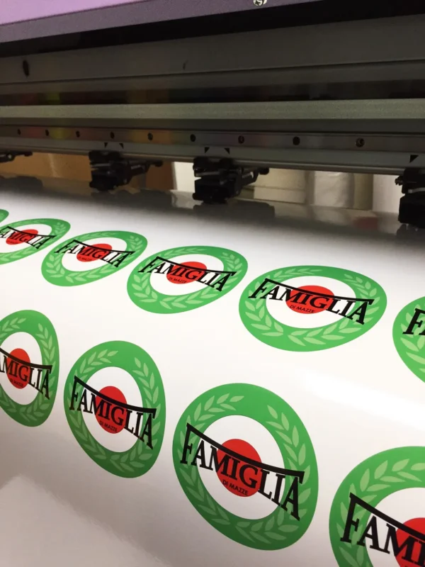 Impression de stickers