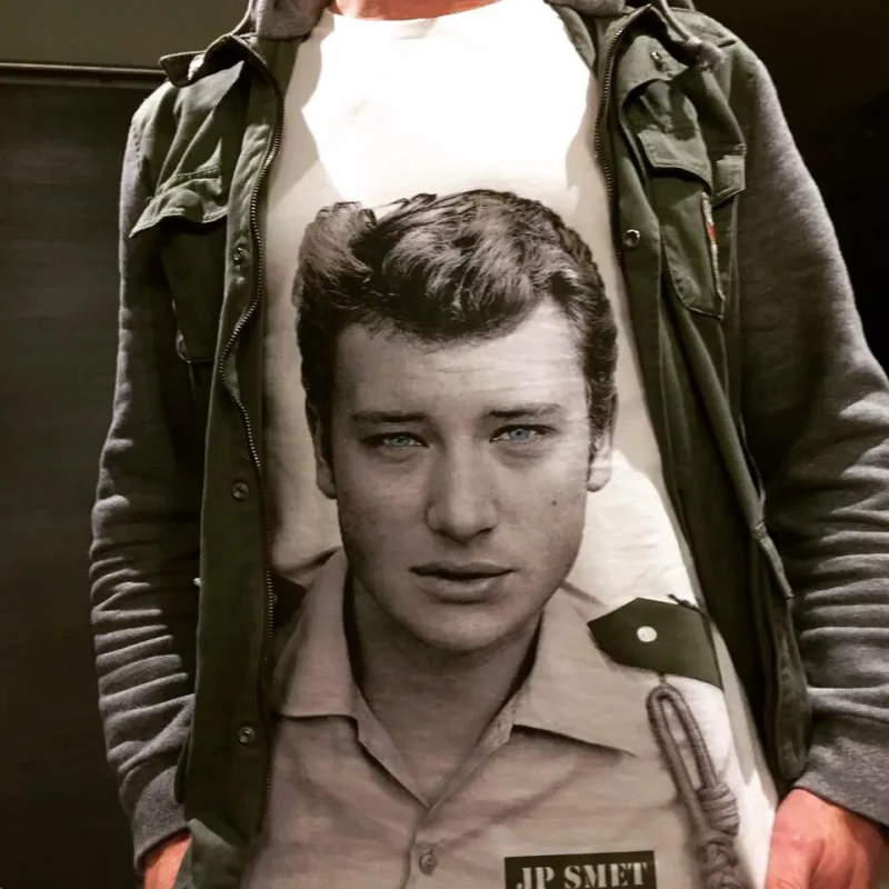 T-shirt impression direct – Hommage à Johnny Hallyday